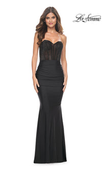 La Femme Long Prom Dress 32069