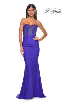 La Femme Long Prom Dress 32069