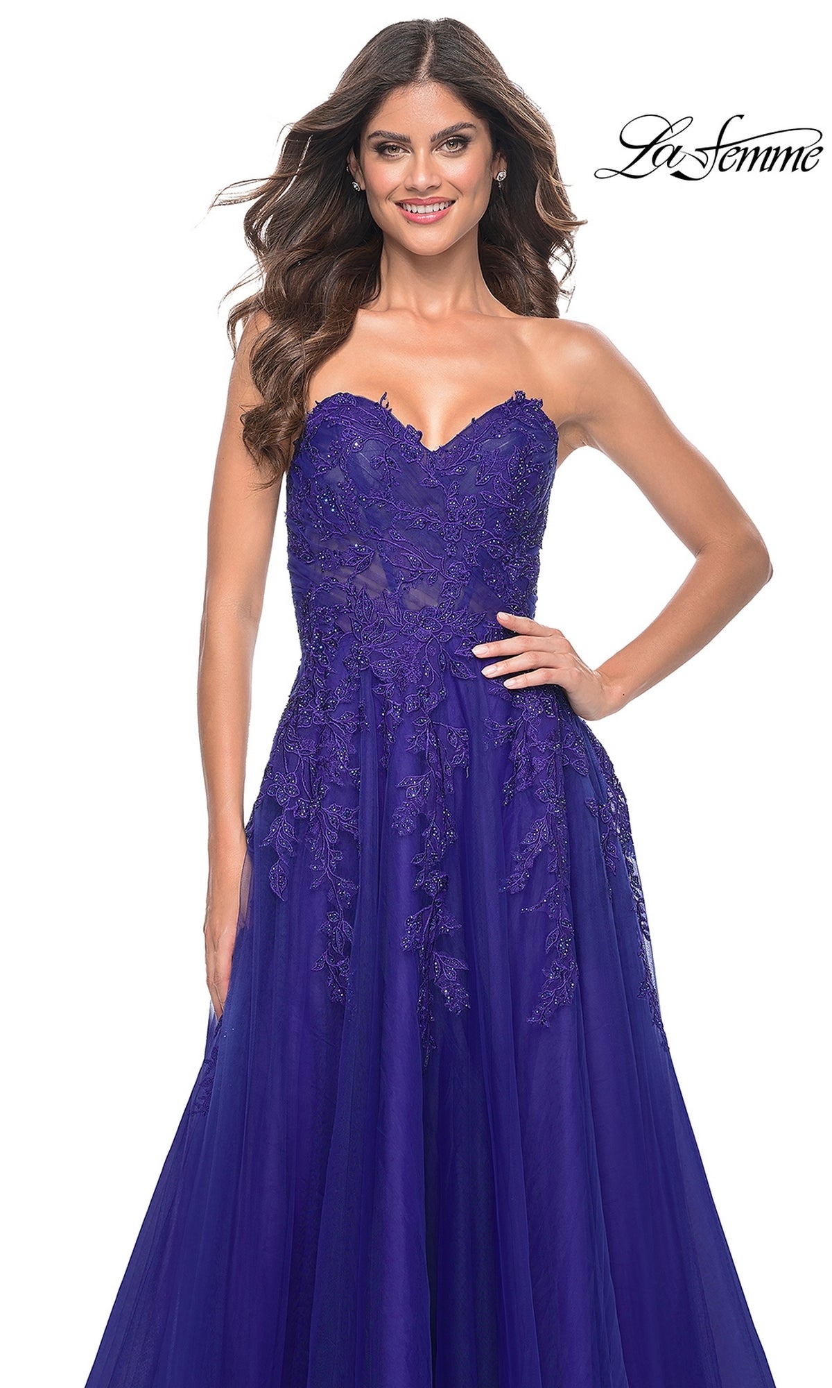 Indigo Prom Dress