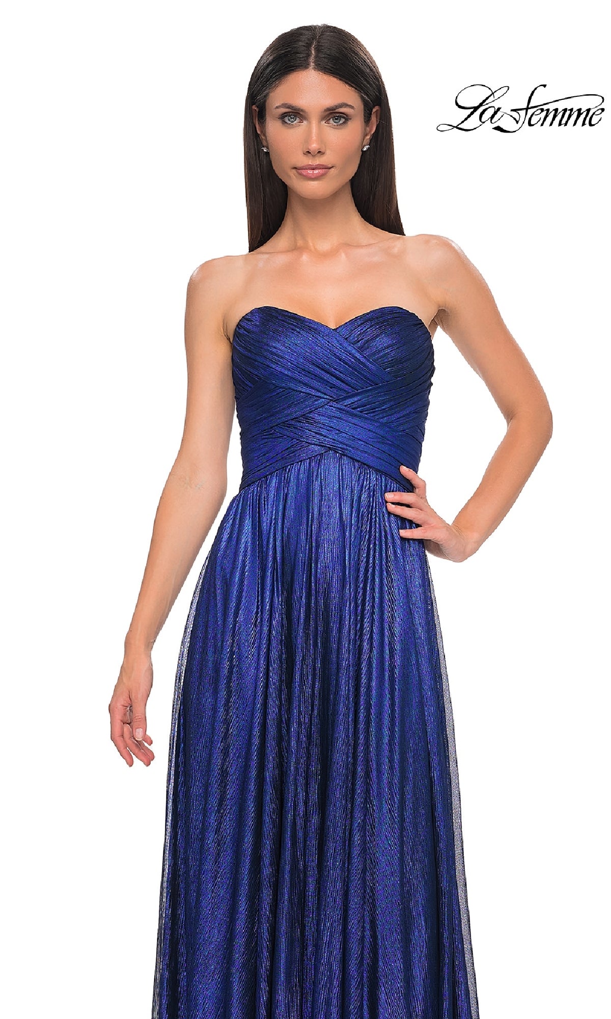 Long Prom Dress: La Femme 32382