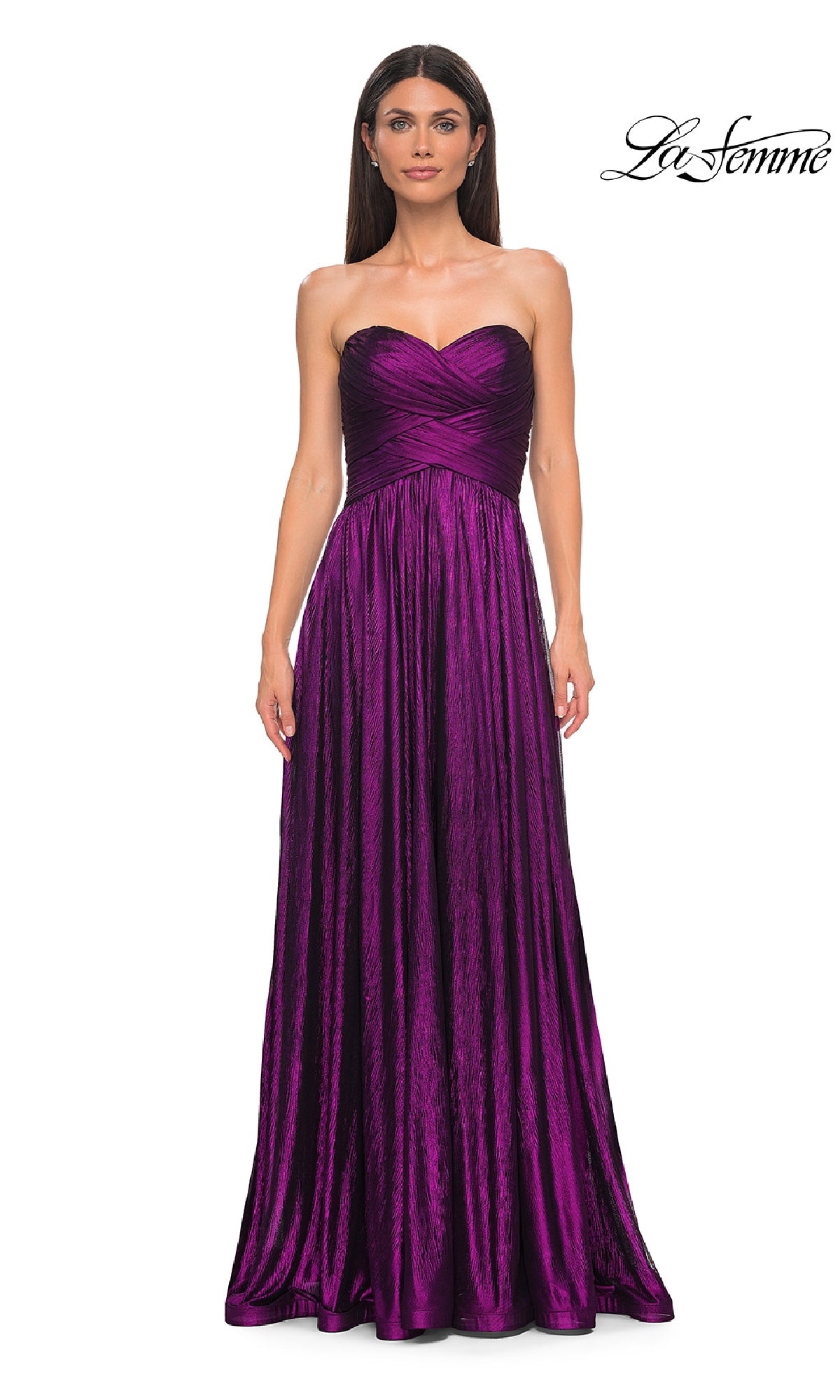 Long Prom Dress: La Femme 32382