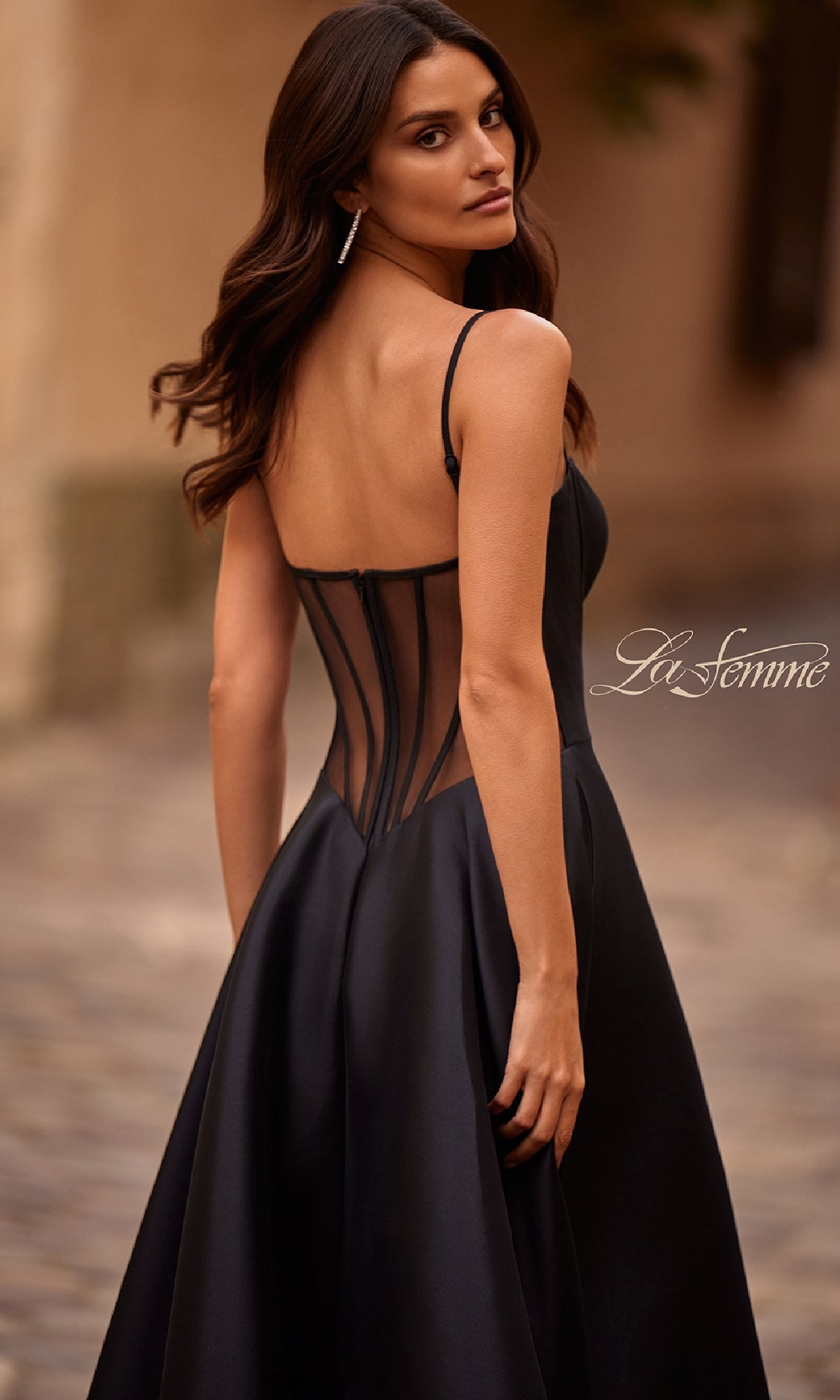 Long Prom Dress: La Femme 32670