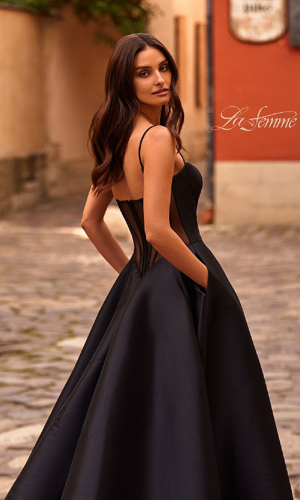 Long Prom Dress: La Femme 32670