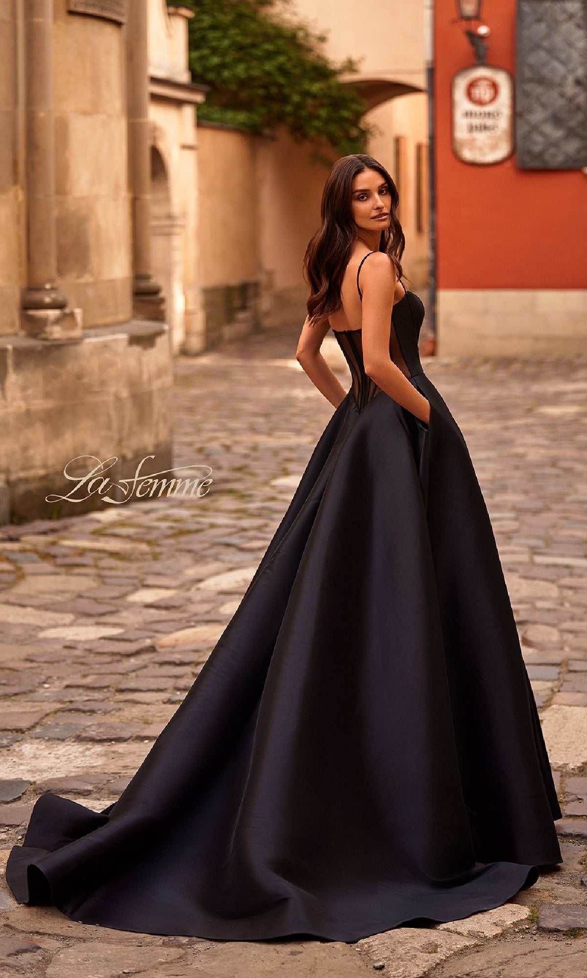 Long Prom Dress: La Femme 32670