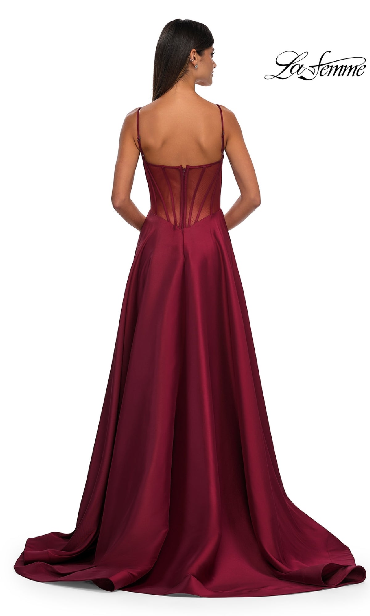 Long Prom Dress: La Femme 32670