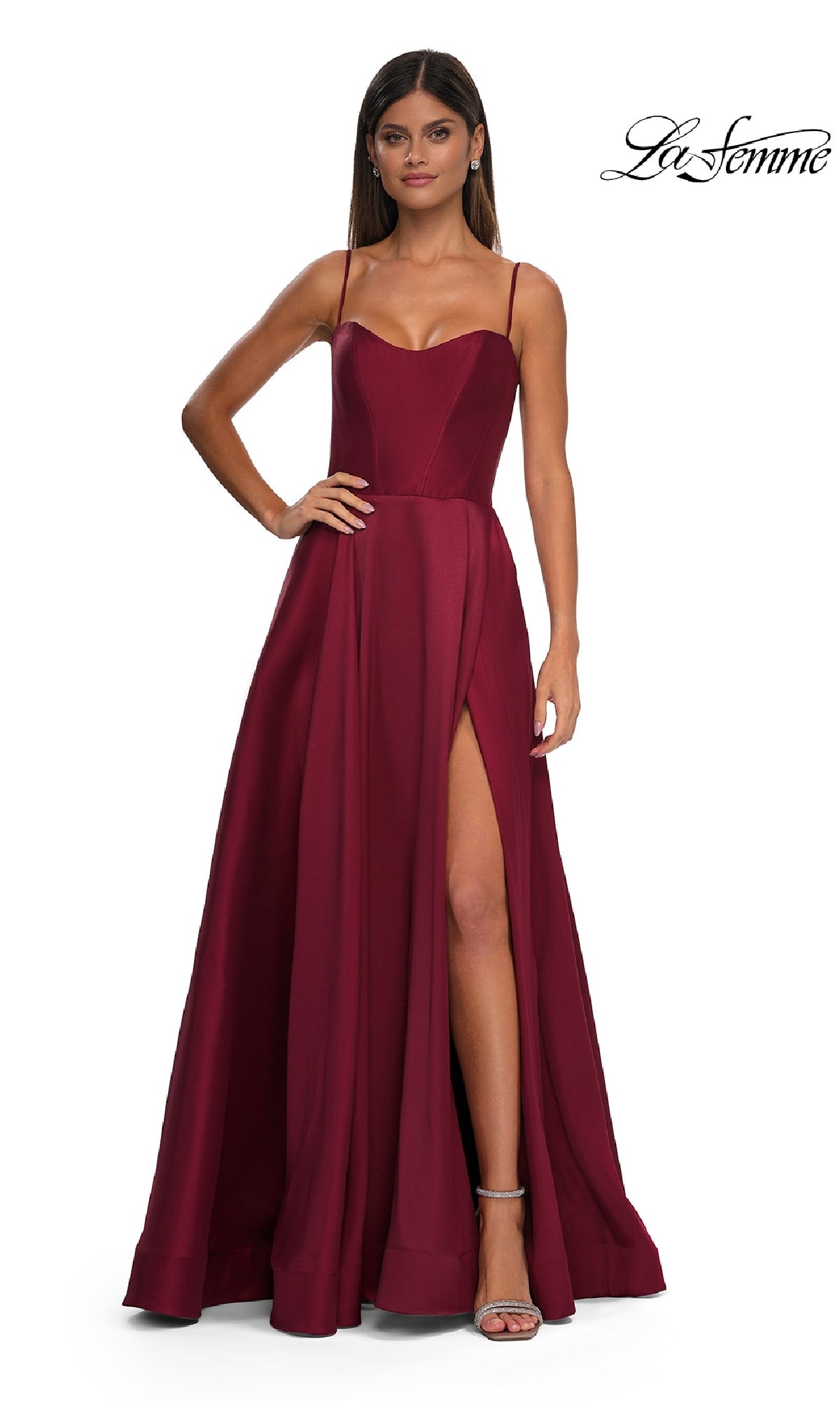 Long Prom Dress: La Femme 32670