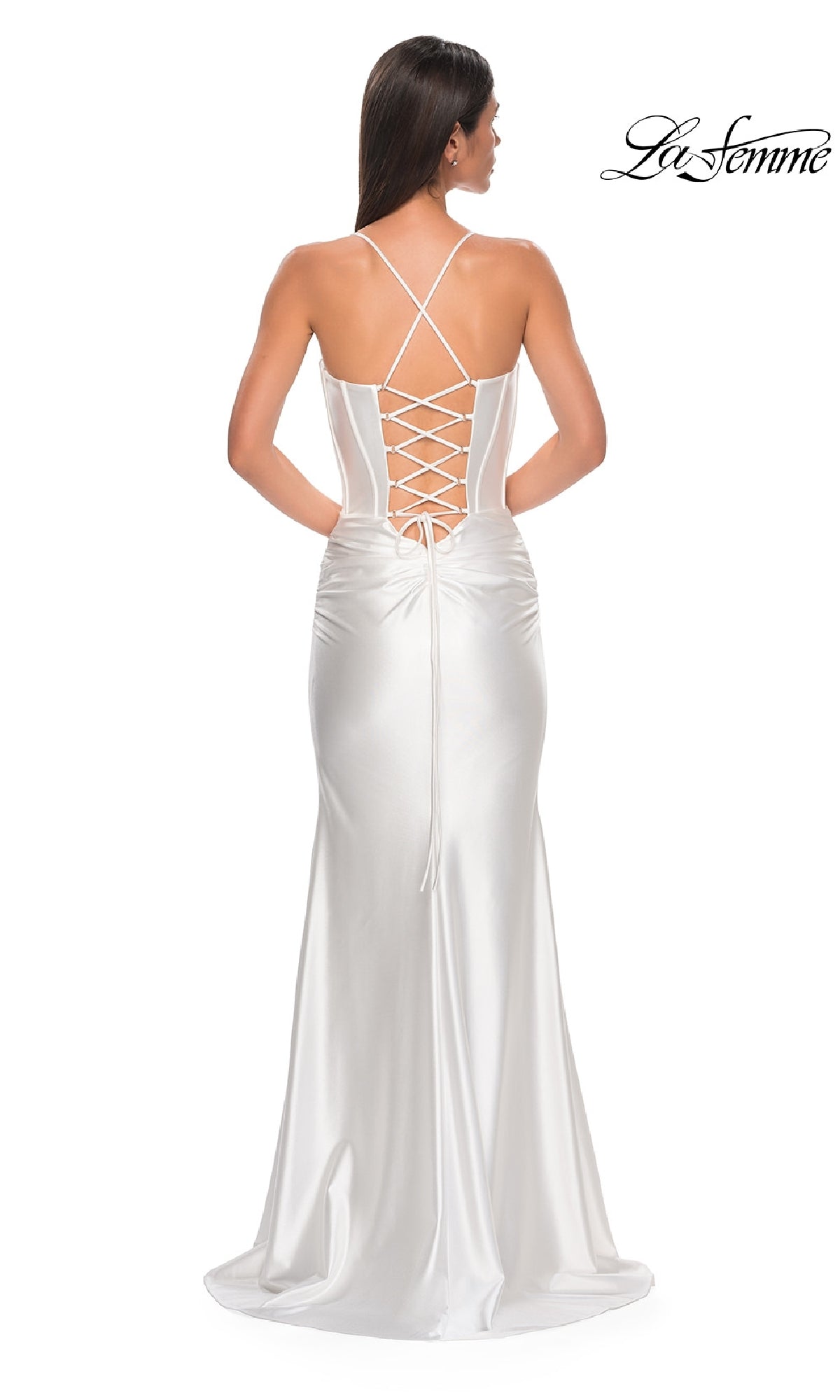 Long Prom Dress: La Femme 32683