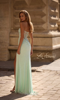 Long Prom Dress: La Femme 32774