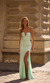 Long Prom Dress: La Femme 32774