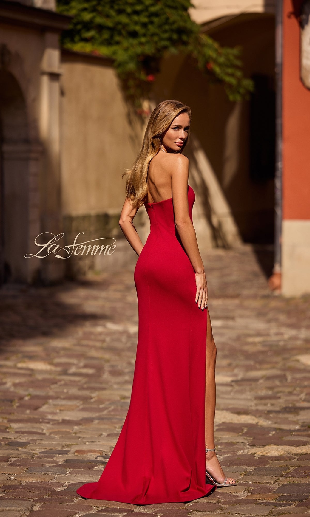 Classic Long Prom Dress: La Femme 32784