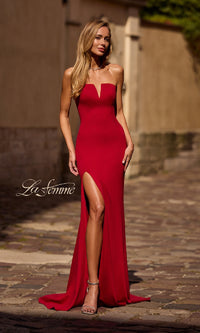 Classic Long Prom Dress: La Femme 32784