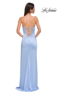 Classic Strapless Long Prom Dress: La Femme 32799