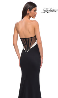 Long Black Prom Dress: La Femme 32808