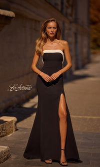 Long Black Prom Dress: La Femme 32808