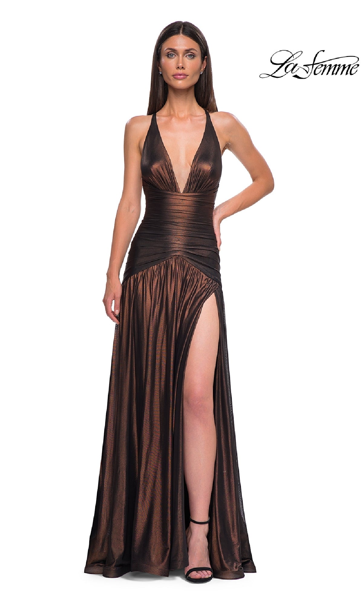 Long Prom Dress: La Femme 32887