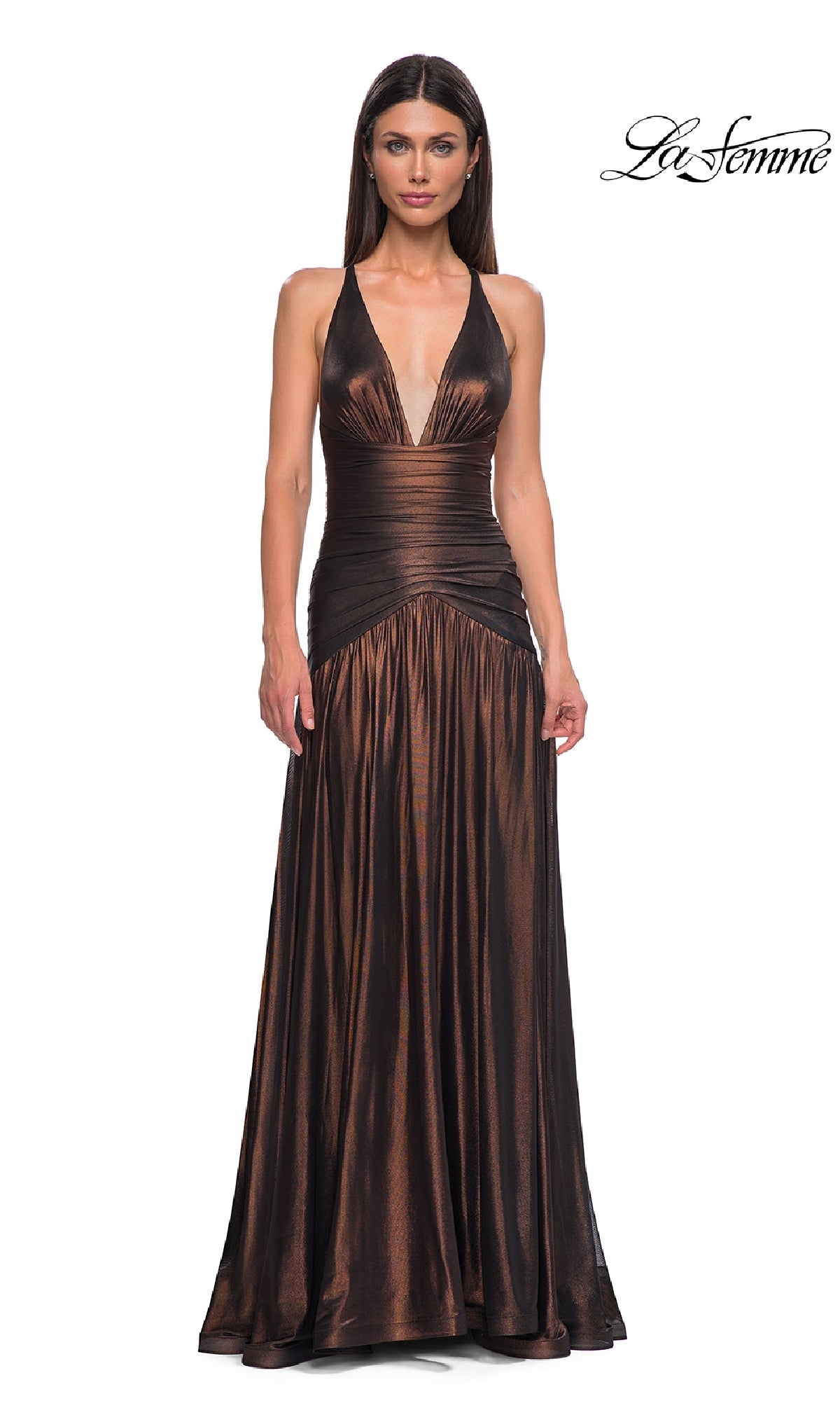 Long Prom Dress: La Femme 32887