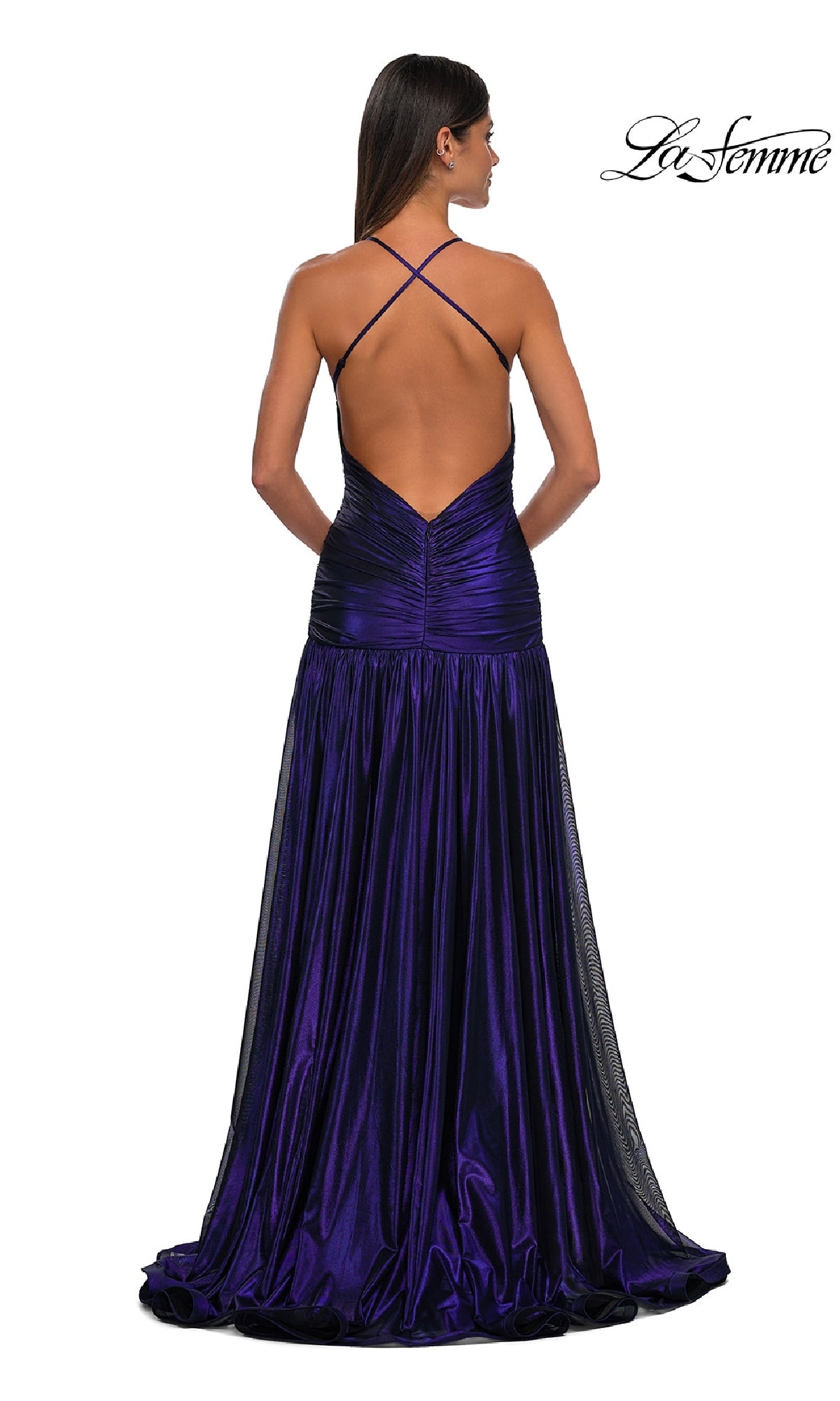 Long Prom Dress: La Femme 32887