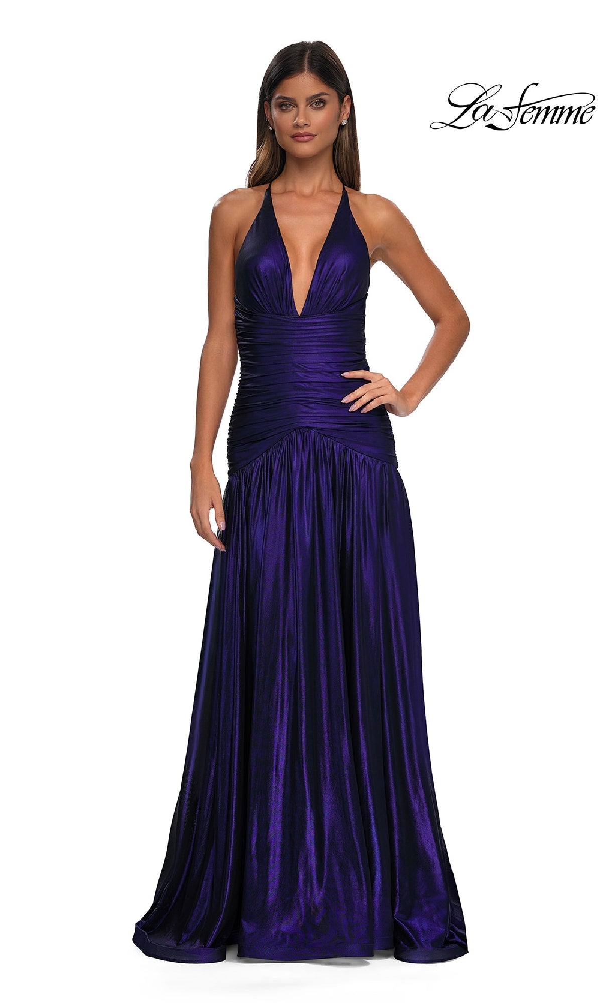 Long Prom Dress: La Femme 32887