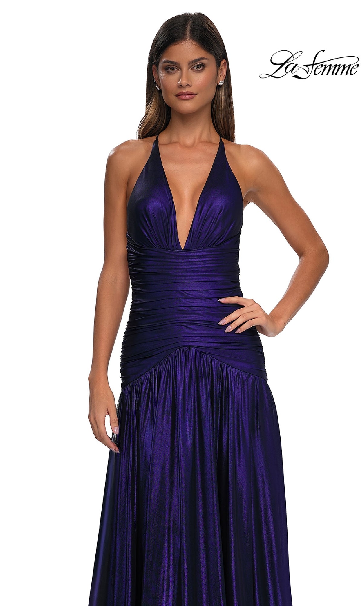 Long Prom Dress: La Femme 32887