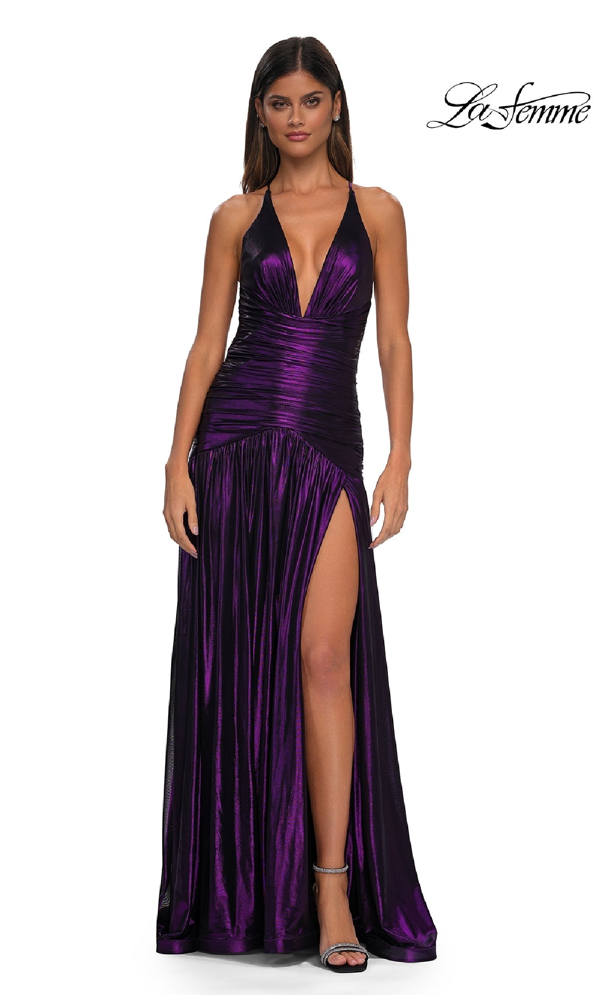 Long Prom Dress: La Femme 32887