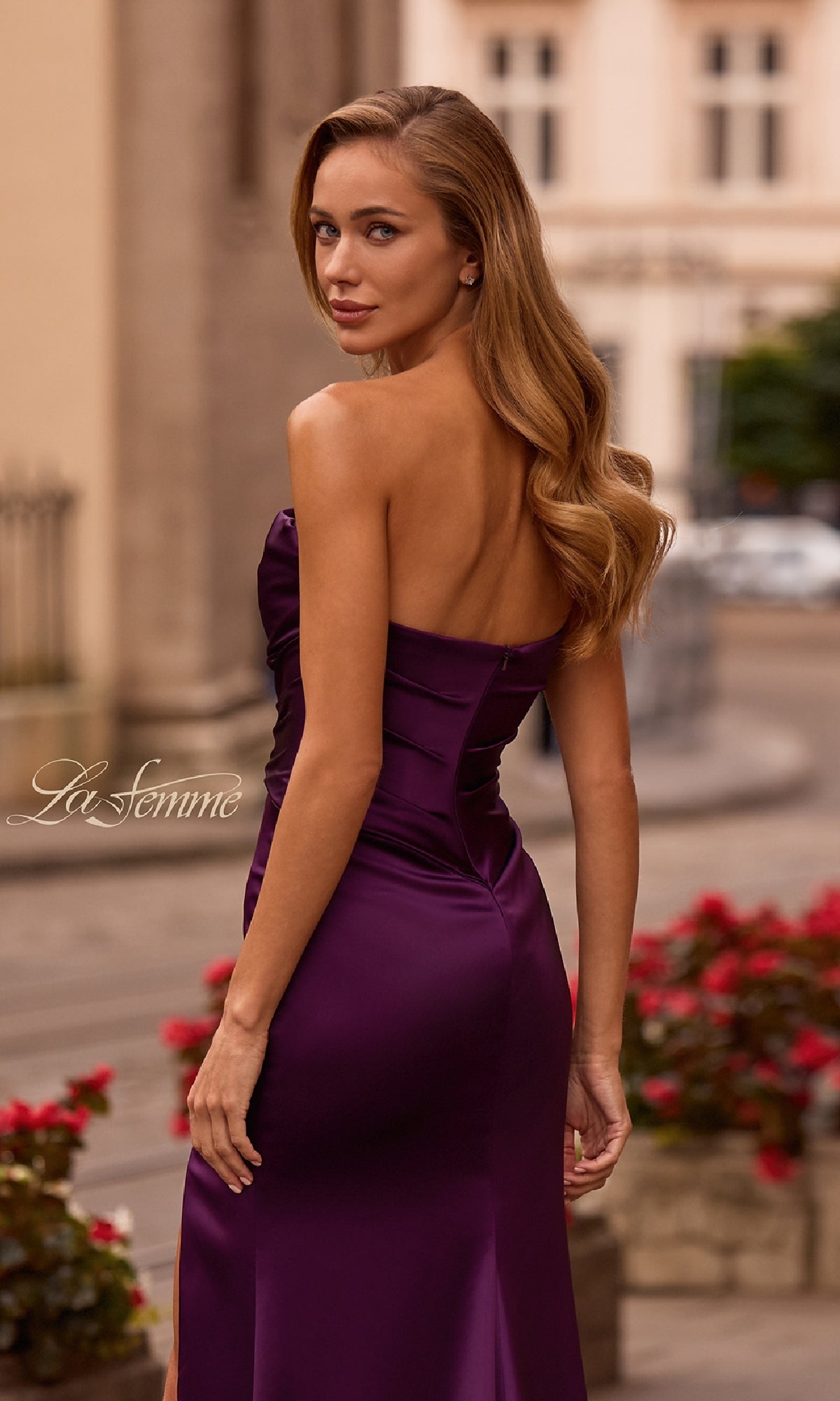 Classic Long Prom Dress: La Femme 32896