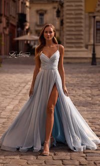 Long Prom Dress: La Femme 33043