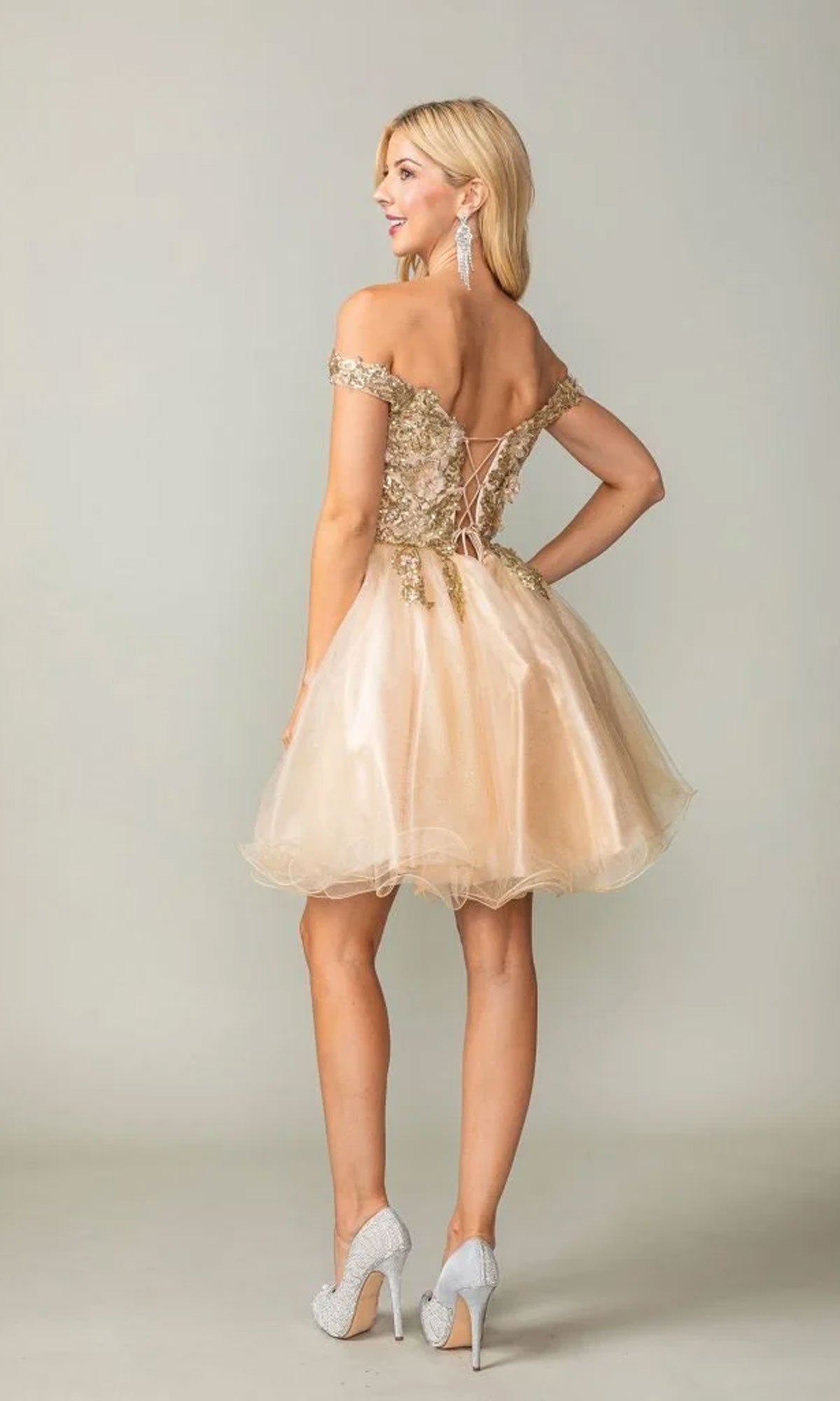 Dancing Queen 3349 Short Prom Dress