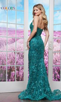 Long Prom Dress: Colors Dress 3449