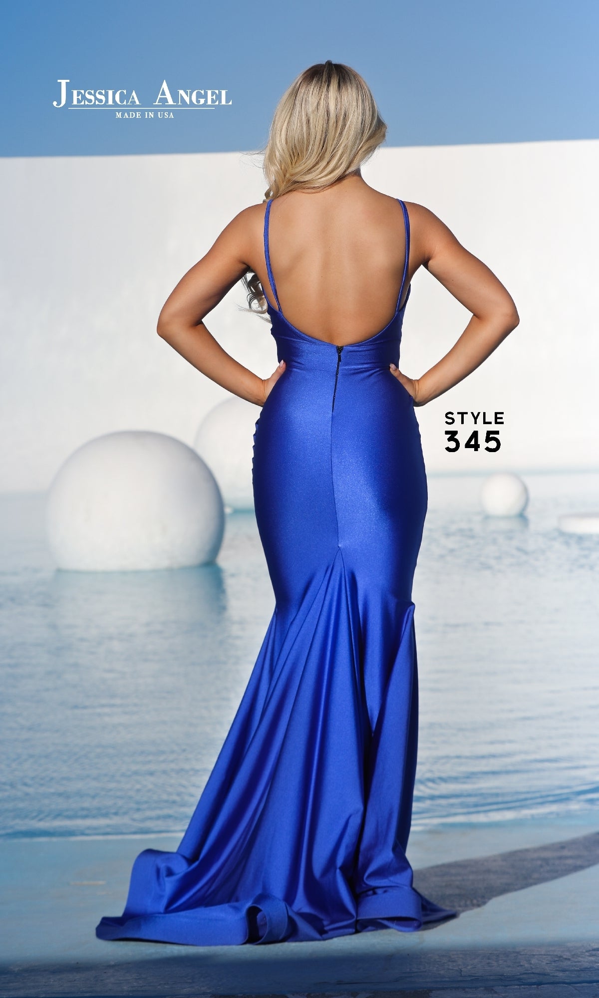 Long Glitter Mermaid Prom Dress: Jessica Angel 345