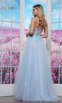 Lace Prom Ball Gown: Colors Dress 3484