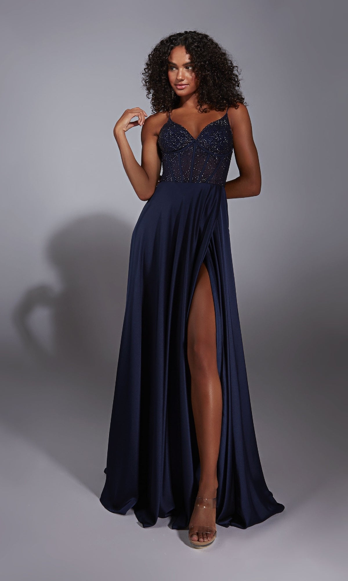 Long A-Line Prom Dress: Aerie Couture 348