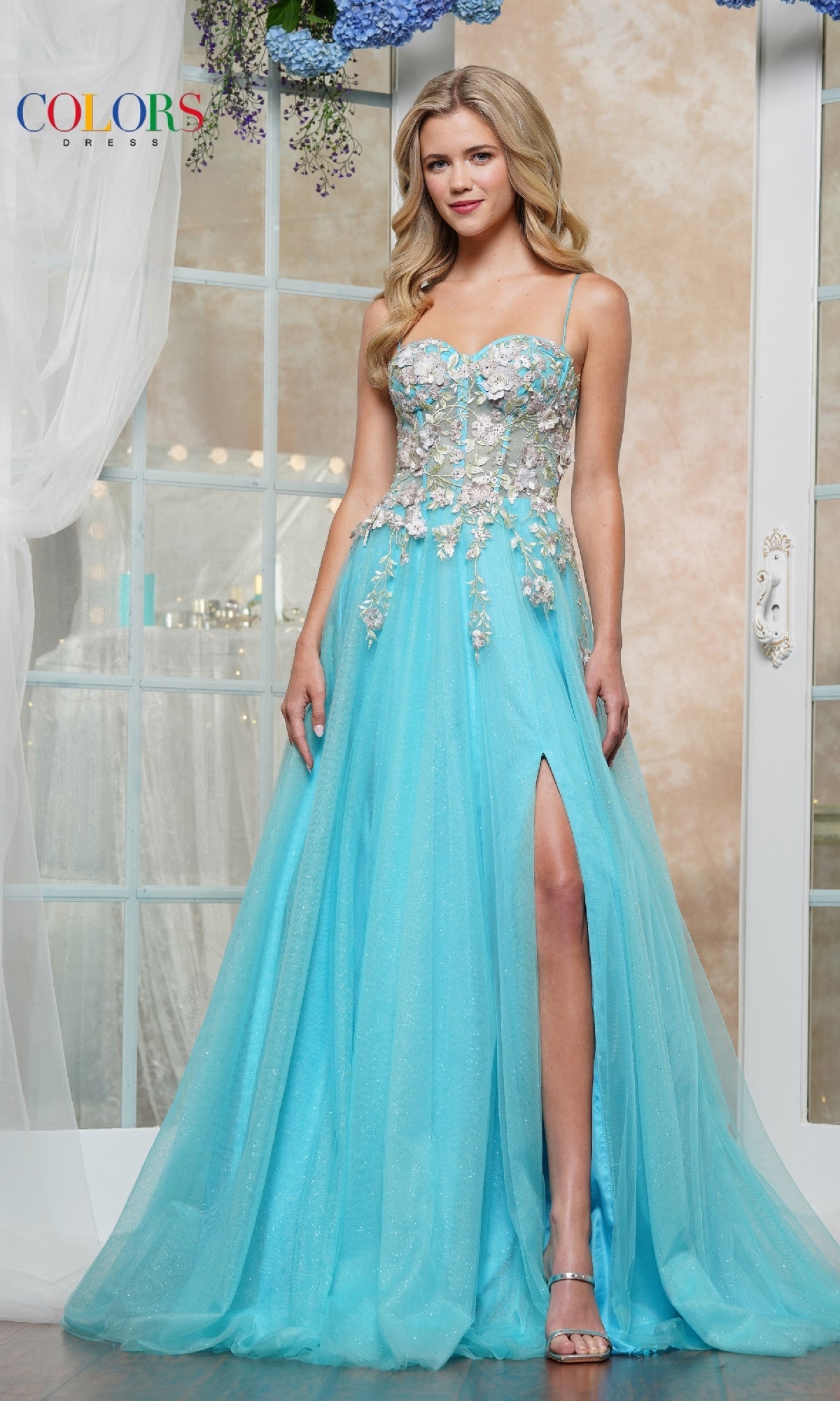 Pastel Prom Ball Gown: Colors Dress 3496