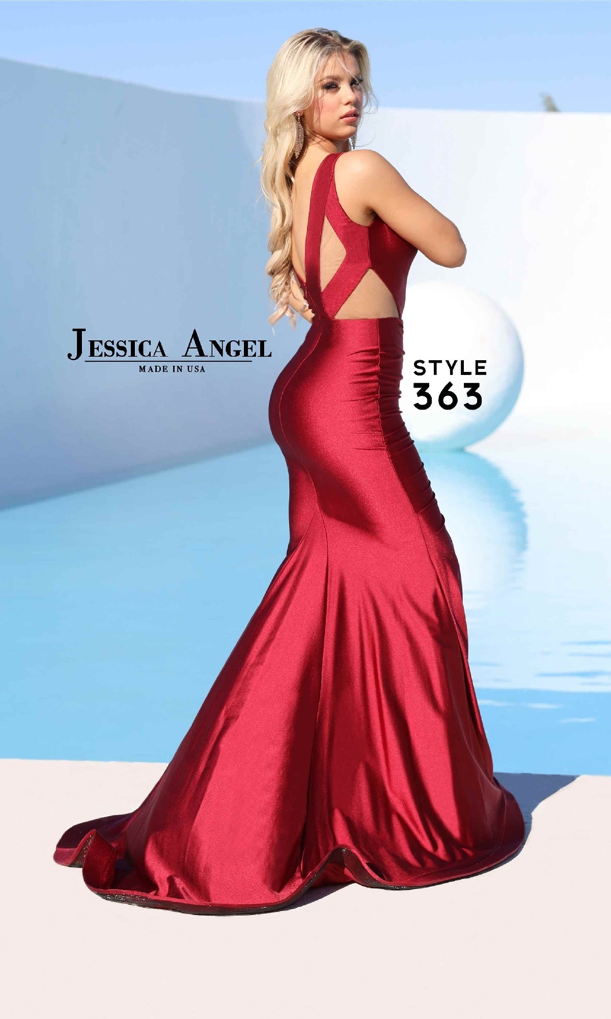 Cut-Out Long Prom Dress: Jessica Angel 363