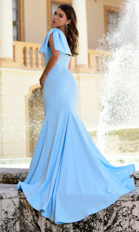 One-Shoulder Mermaid Prom Gown: Ava Presley 38347