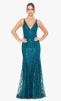 Long Prom Dress: Blondie Nites 3878BN