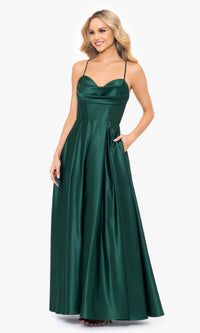 Long Prom Dress: Blondie Nites 3946BN