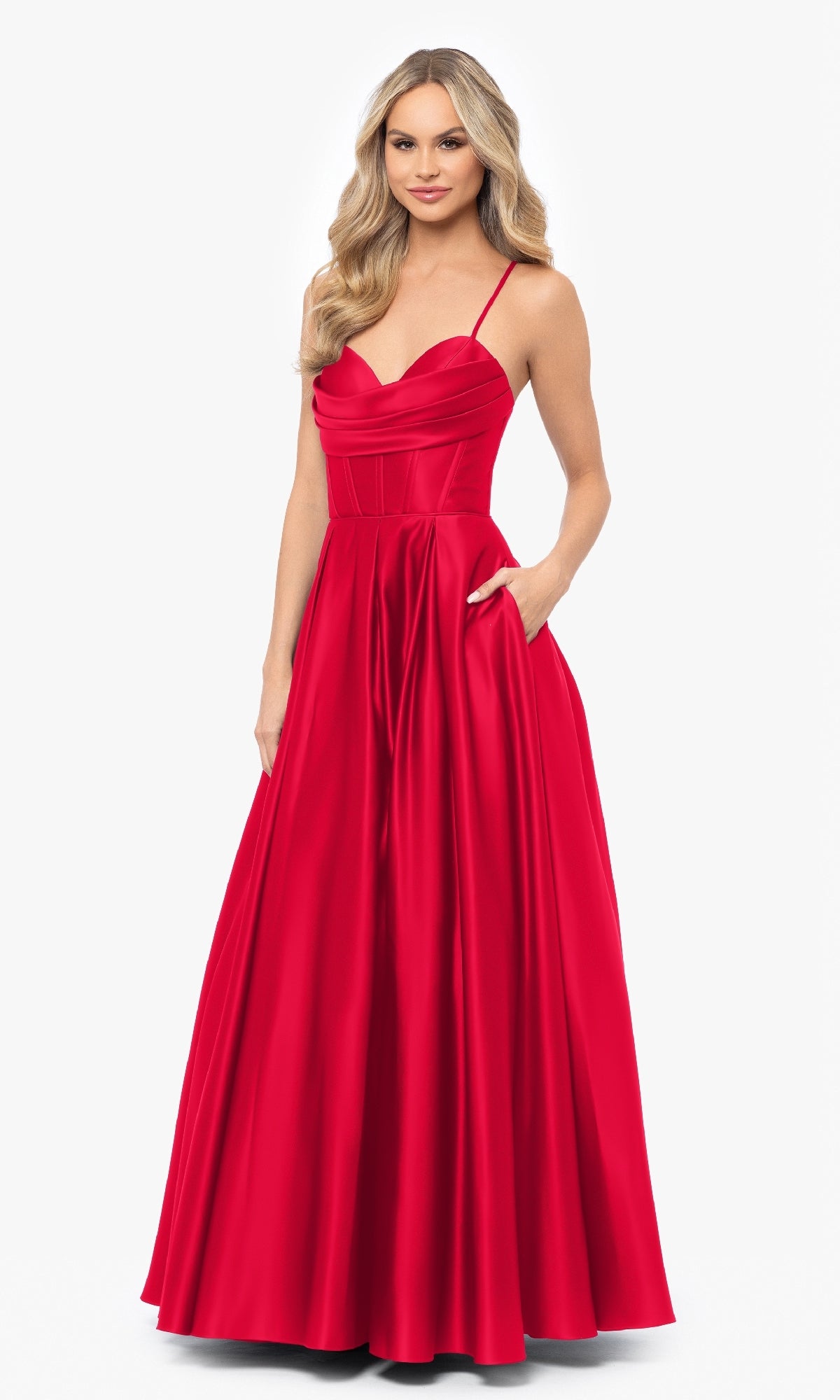 Long Prom Dress: Blondie Nites 3946BN