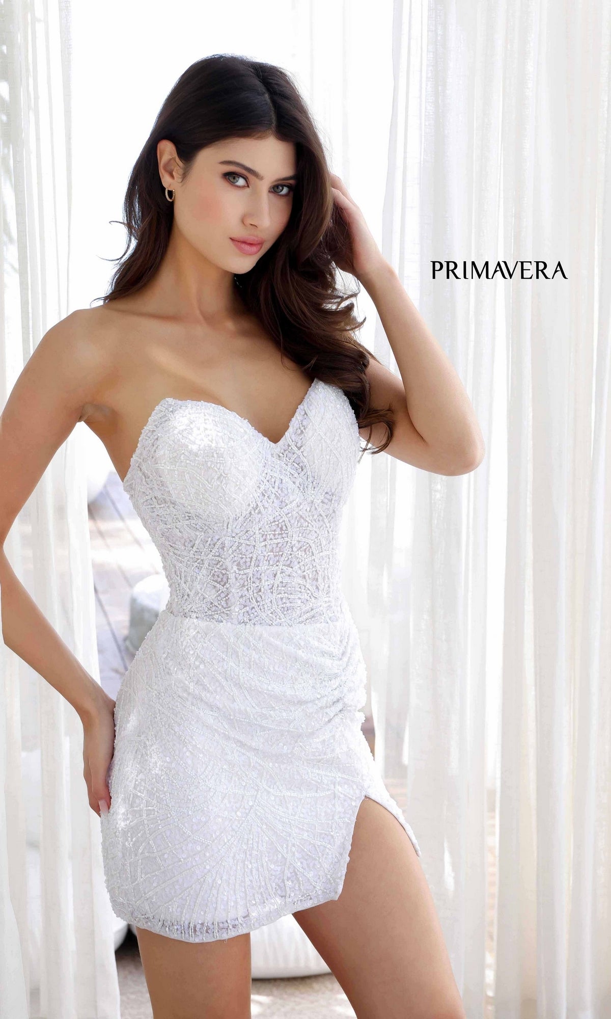 Short Homecoming Dress 4201 by Primavera