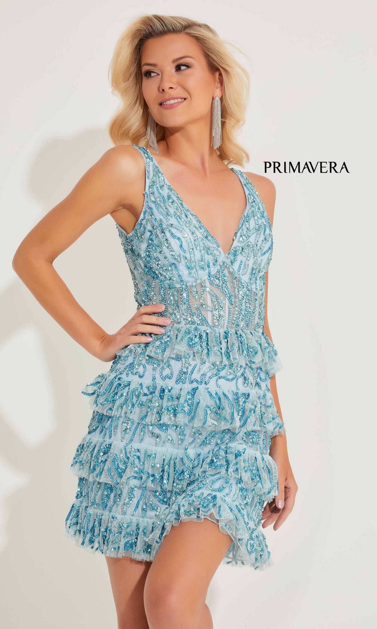 Short Homecoming Dress 4203 by Primavera