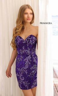 Short Homecoming Dress 4208 by Primavera