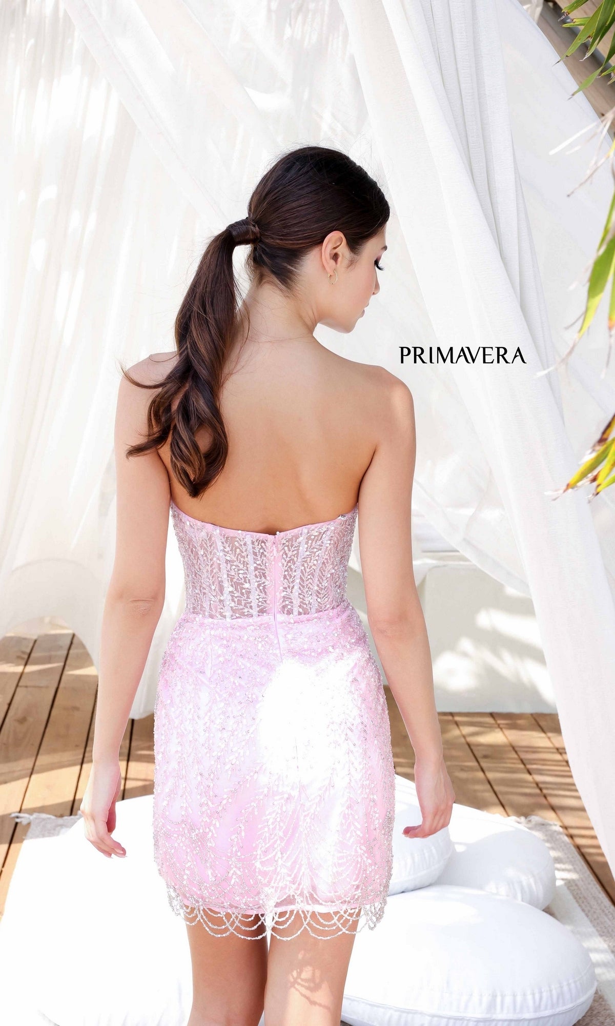 Short Homecoming Dress 4213 by Primavera