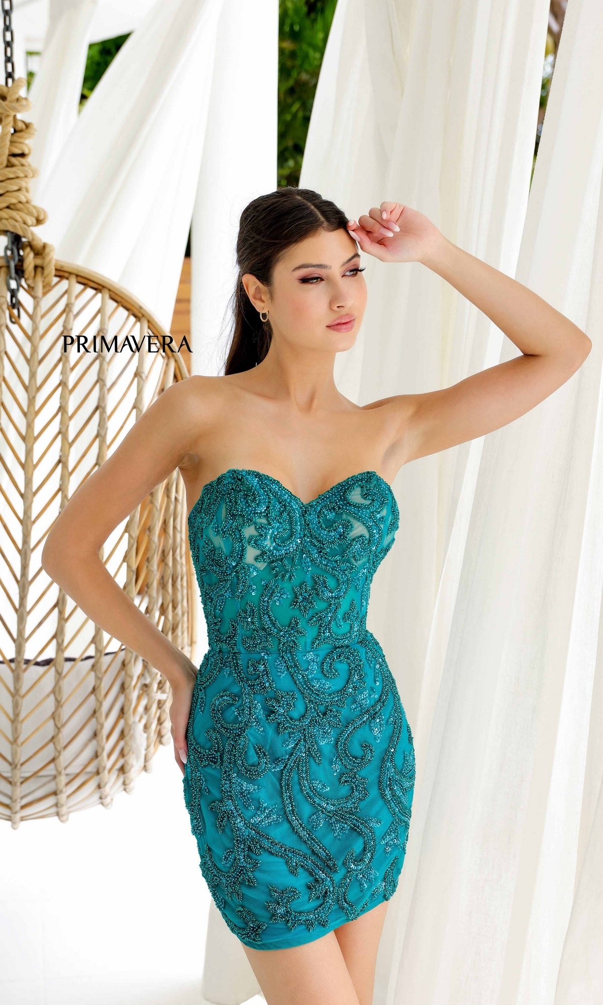 Short Homecoming Dress 4227 by Primavera