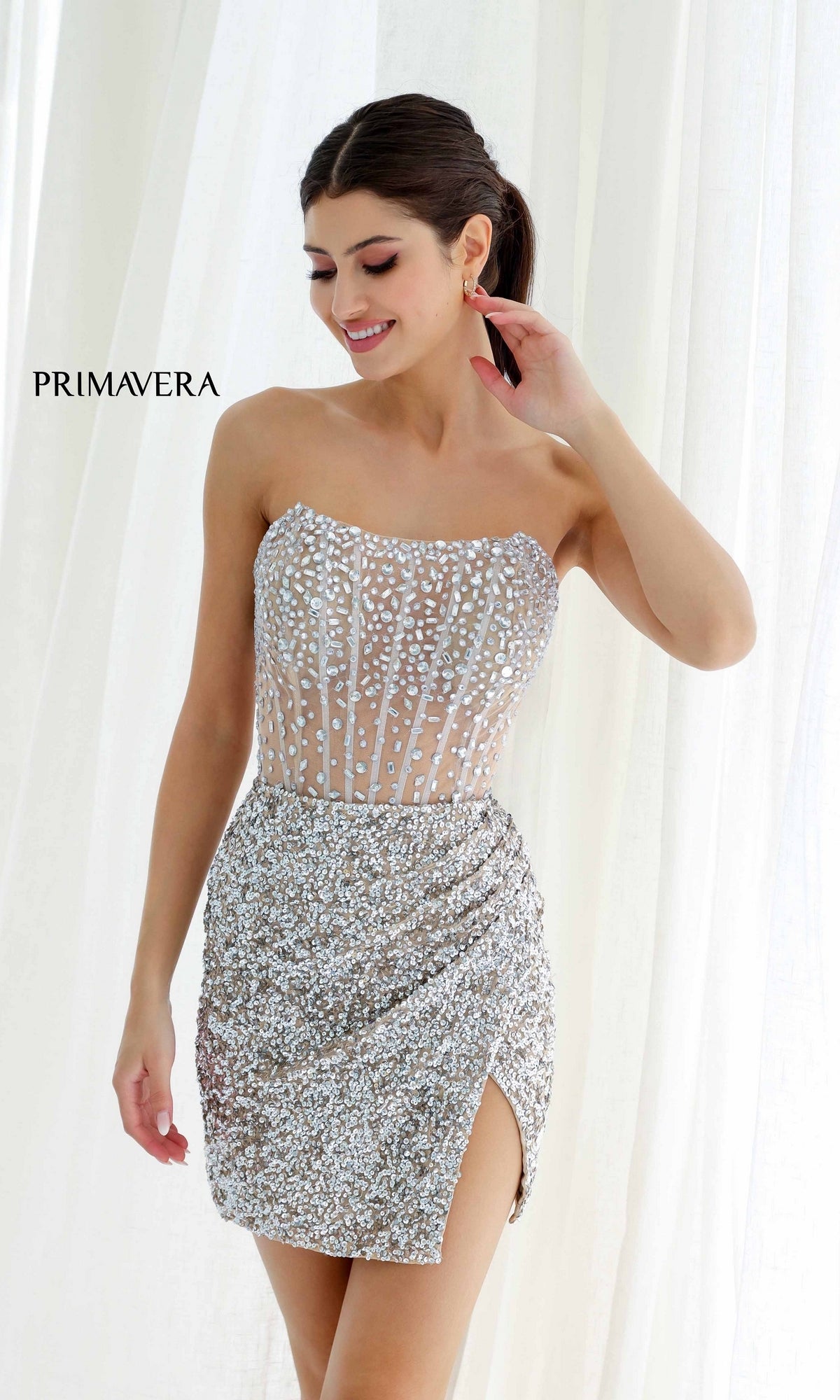 Short Homecoming Dress 4231 by Primavera