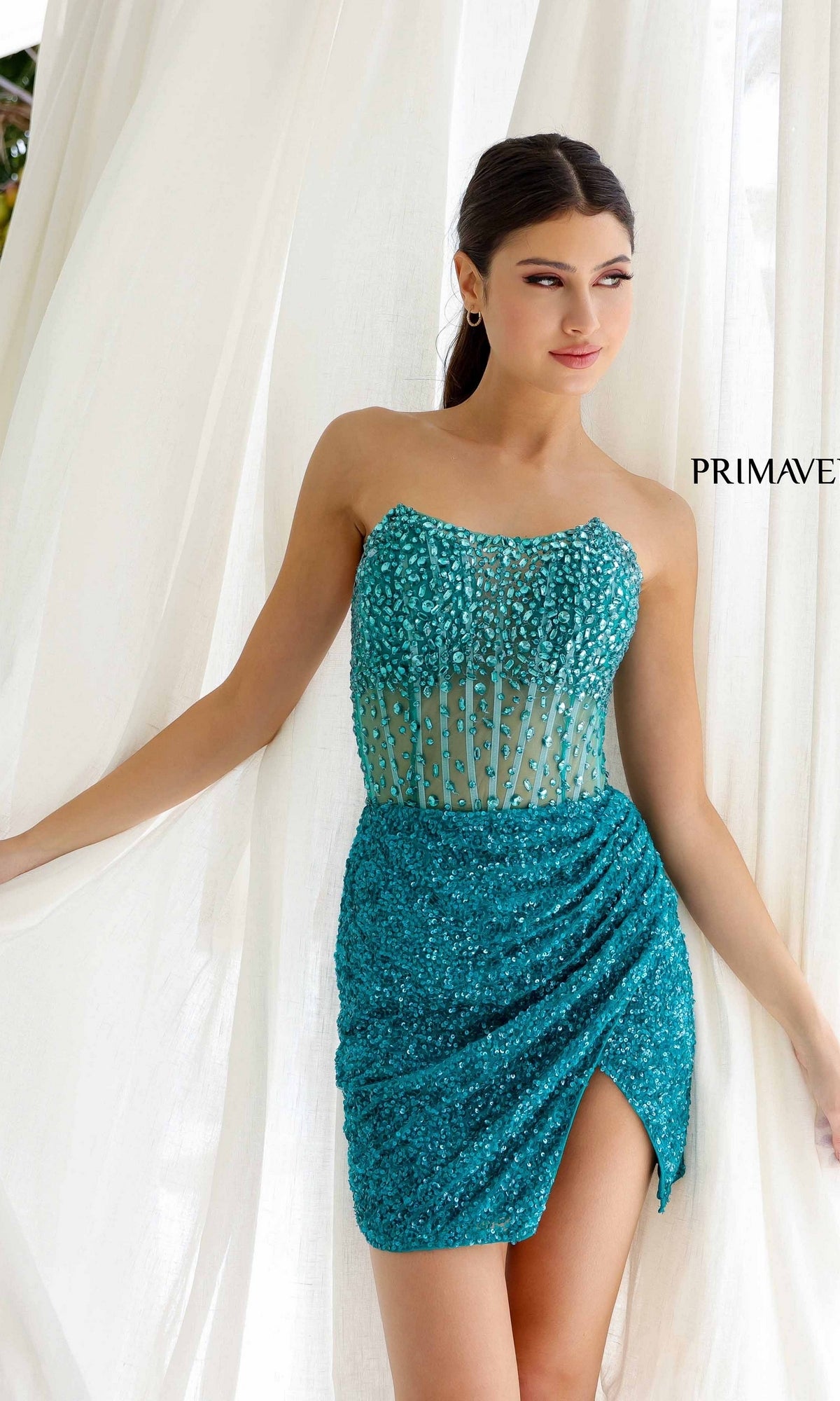 Short Homecoming Dress 4231 by Primavera