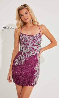 Short Homecoming Dress 4233 by Primavera