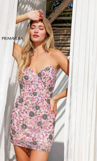 Short Homecoming Dress 4237 by Primavera