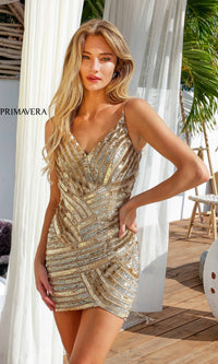 Short Homecoming Dress 4239 by Primavera