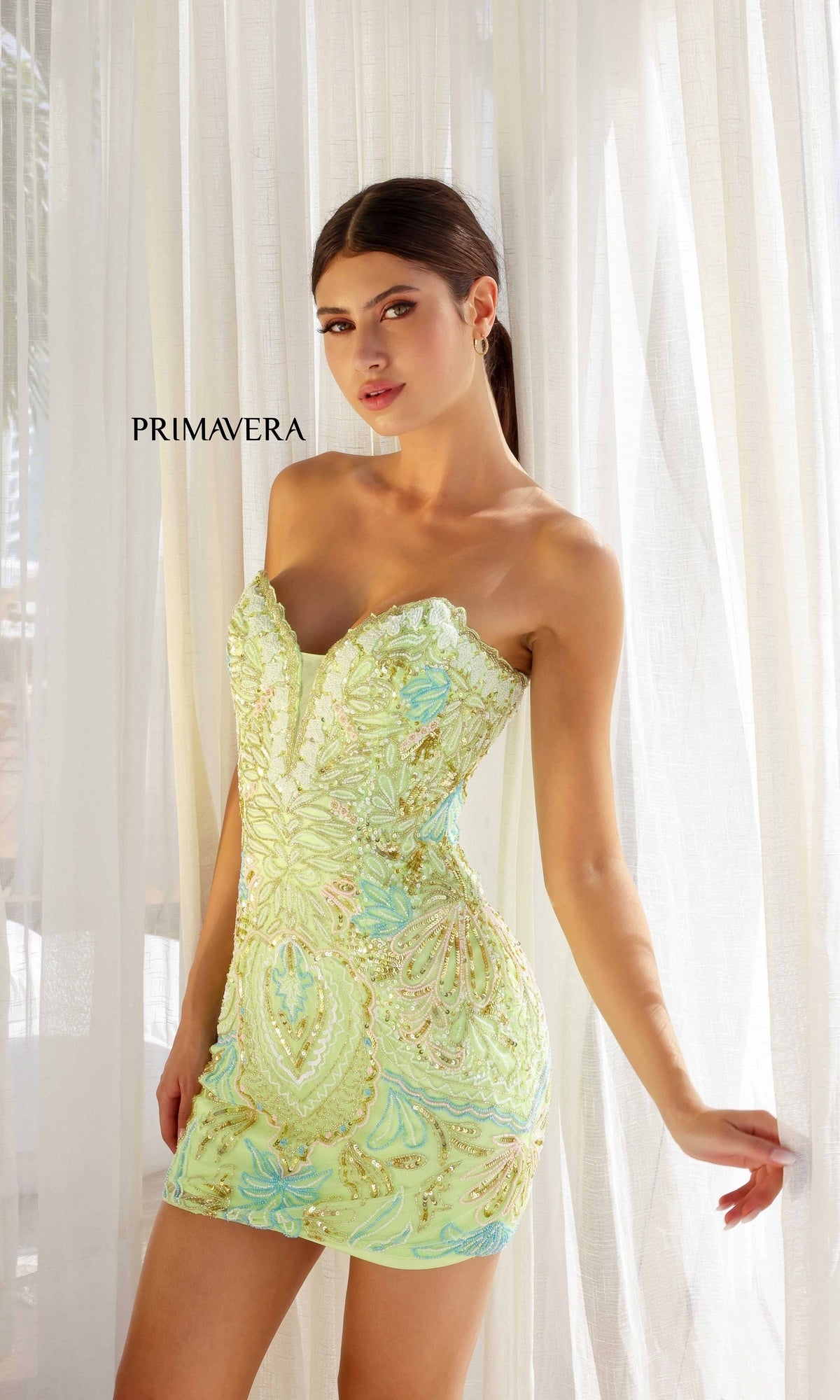 Short Homecoming Dress 4243 by Primavera