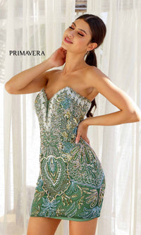 Short Homecoming Dress 4243 by Primavera