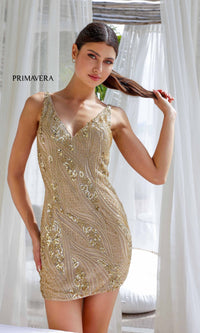 Short Homecoming Dress 4249 by Primavera